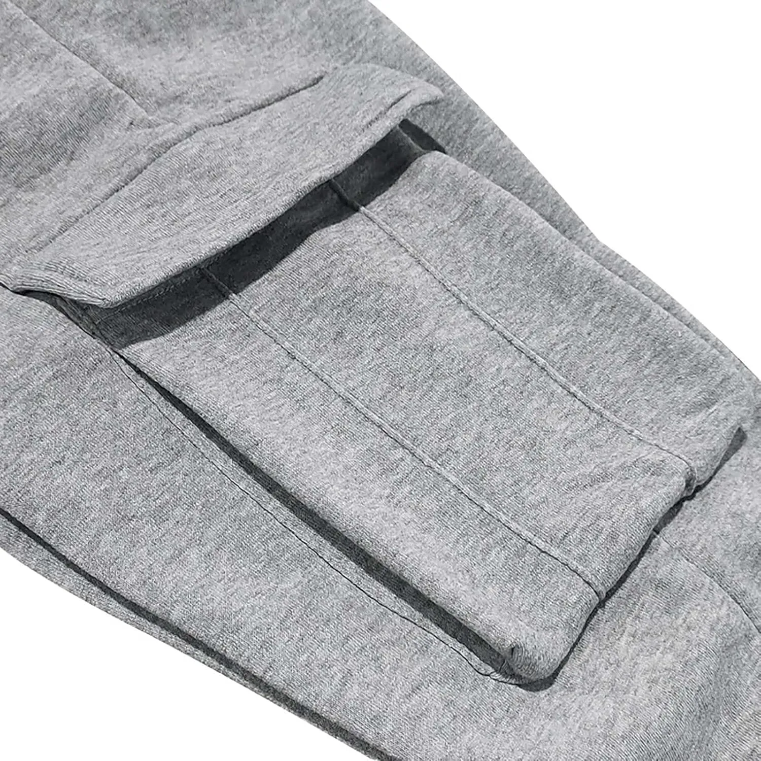 Casual Jogger Pants for Men Breathable Relaxed Fit Chino Outdoor Cargo Pants Hiking Slim Fit Twill Jogging Sweatpants