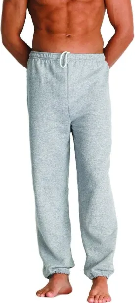 Gildan Adult Fleece Elastic Bottom Sweatpants, Style G18200