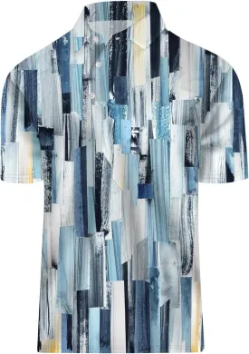 Golf Shirts for Men Funny: Hawaiian Golf Polo Shirt Dry Fit