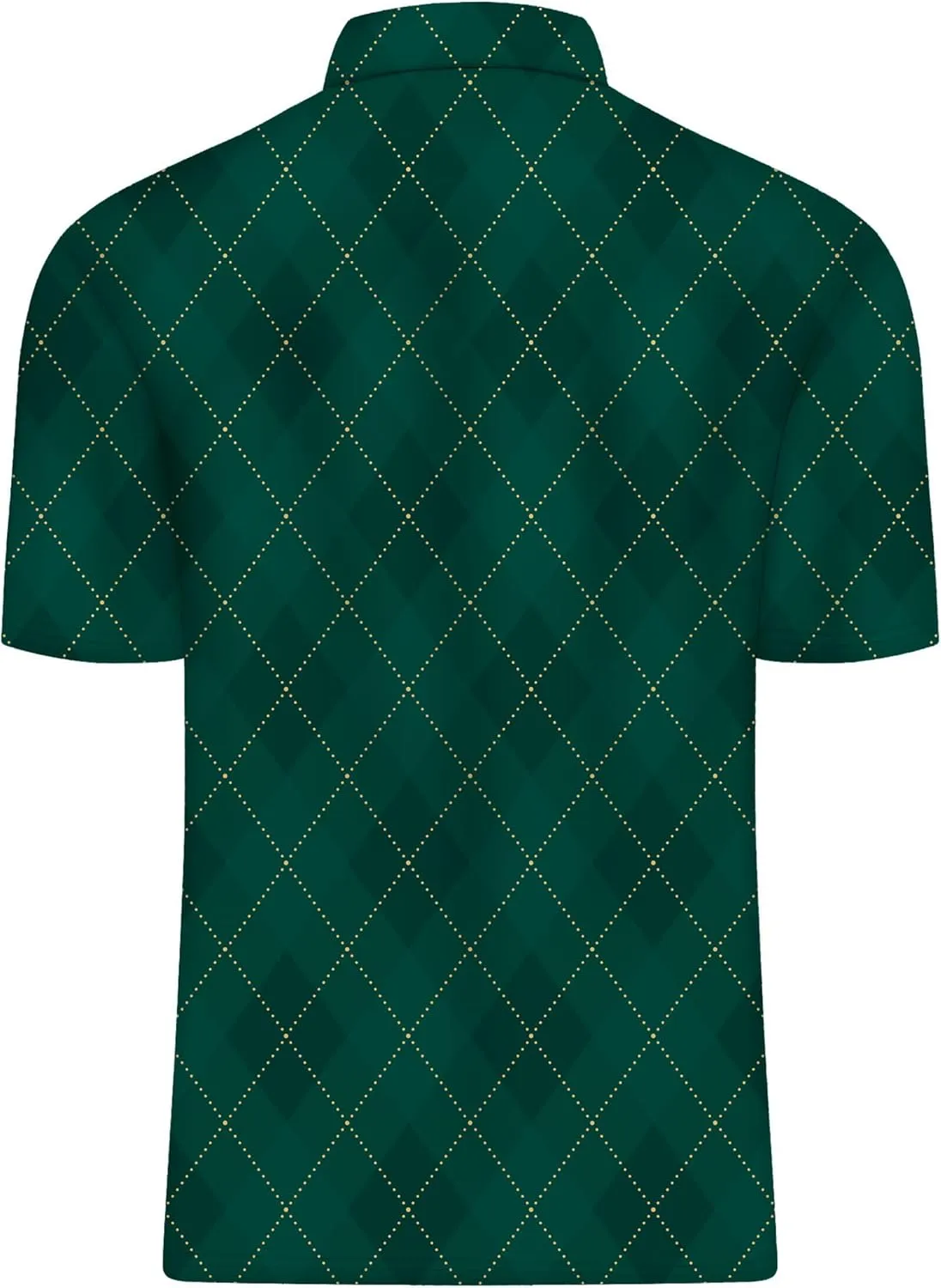Golf Shirts for Men Funny: Hawaiian Golf Polo Shirt Dry Fit