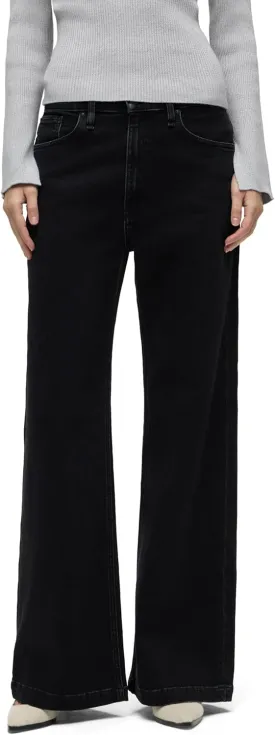HUDSON Women's Jodie High Rise Loose Fit Wide Leg Jean