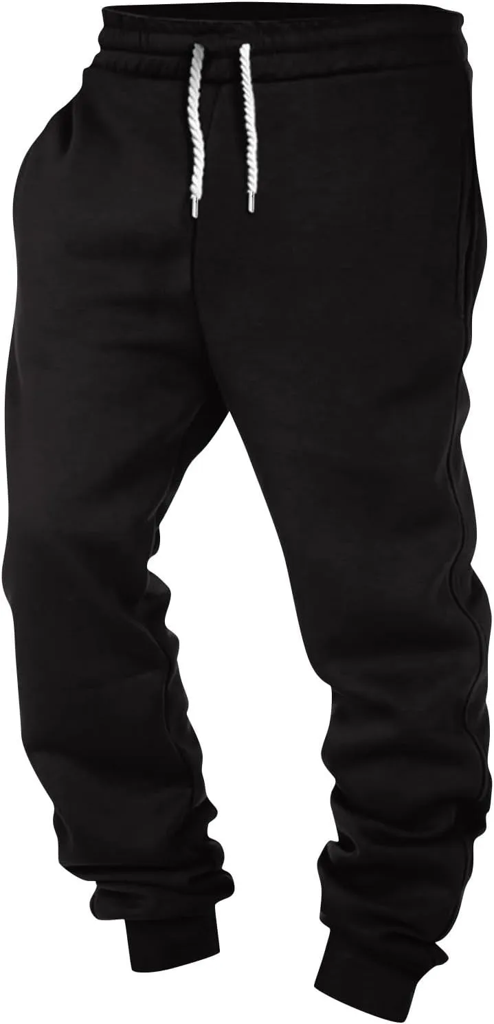 Men's Casual Cargo Joggers Drawstring Straight Leg Breathable Chino Pants Travel Comfy Twill Jogging Sweatpants