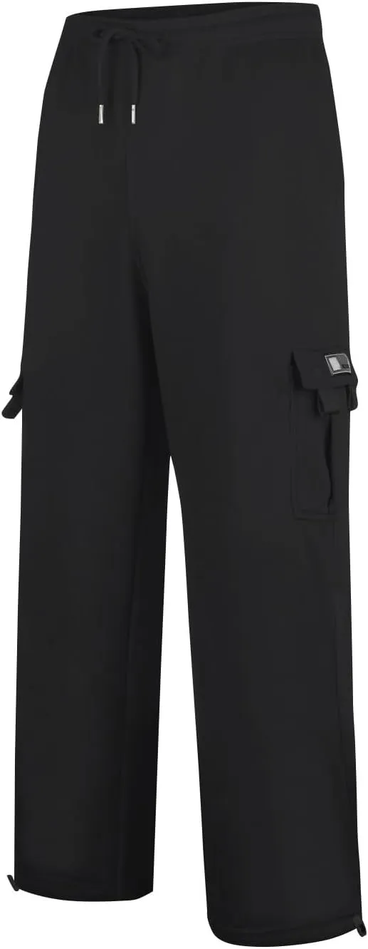 Men's Casual Jogger Pants Breathable Chino Relaxed Fit Outdoor Cargo Pants Workout Baggy Twill Jogging Sweatpants