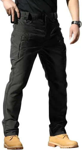 Mens Chinos Pants Athletic Substantial Joggers Climb Slim Fit Biking Quick Dry Lightweight Carpenter Slacks