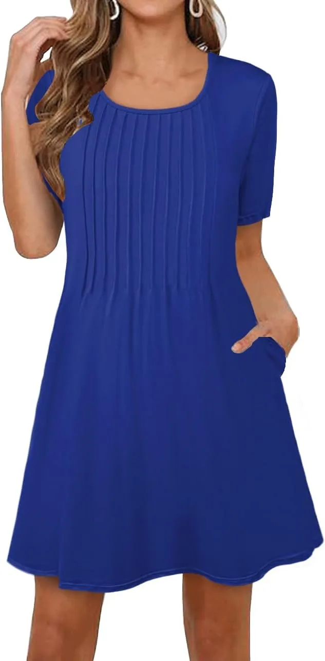 MixShe Summer Dresses for Women Casual Spring Midi Dress S-XXXL