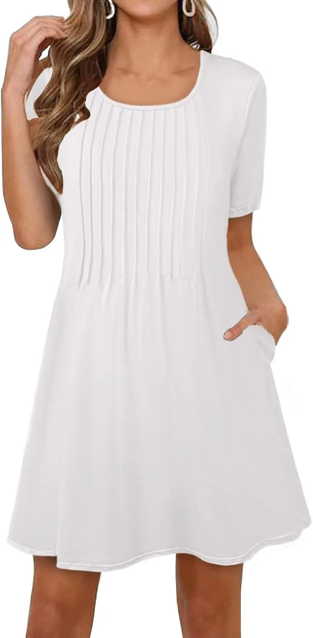 MixShe Summer Dresses for Women Casual Spring Midi Dress S-XXXL