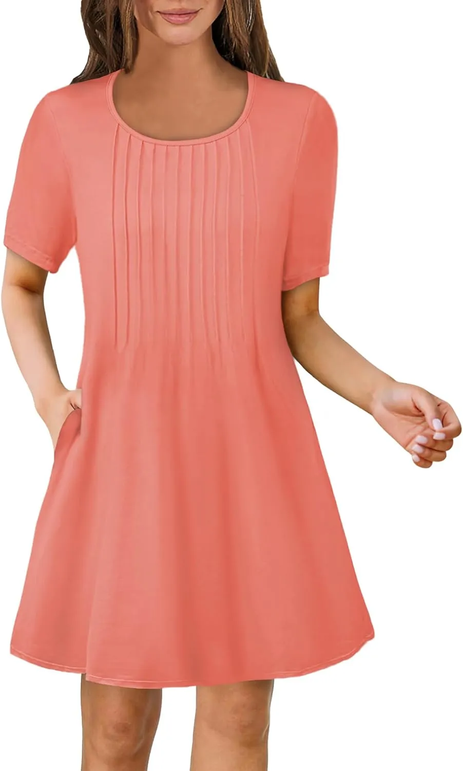 MixShe Summer Dresses for Women Casual Spring Midi Dress S-XXXL