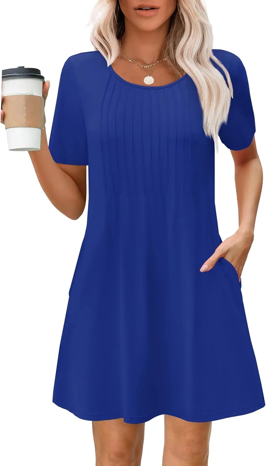 MixShe Summer Dresses for Women Casual Spring Midi Dress S-XXXL