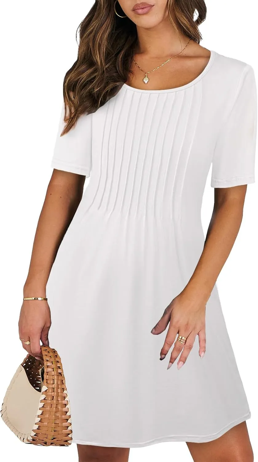 MixShe Summer Dresses for Women Casual Spring Midi Dress S-XXXL