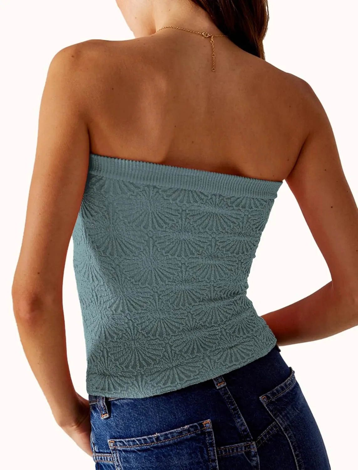 SAMPEEL Tube Tops for Women Summer Outfits Trendy 2024