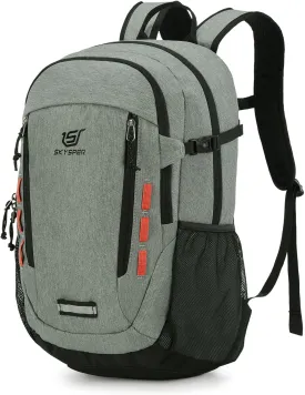 SKYSPER Hiking Backpack 30L Lightweight Travel Backpack Hiking Day Pack for Men Women(Grey)