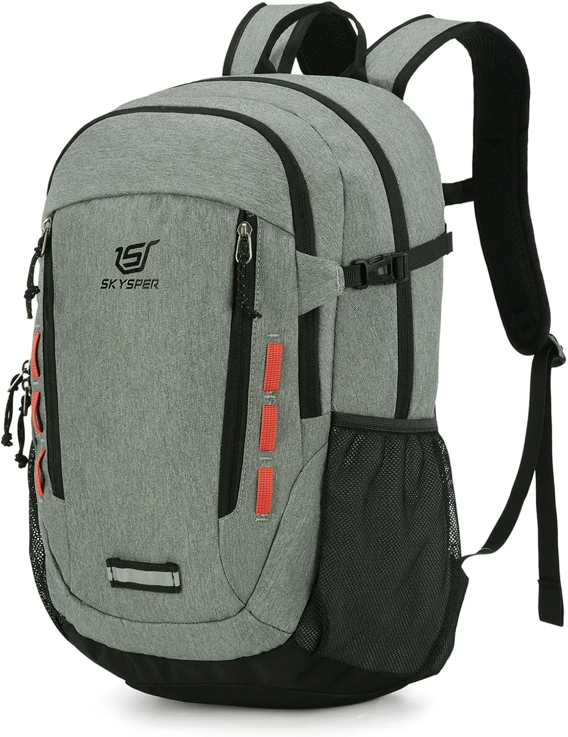 SKYSPER Hiking Backpack 30L Lightweight Travel Backpack Hiking Day Pack for Men Women(Grey)