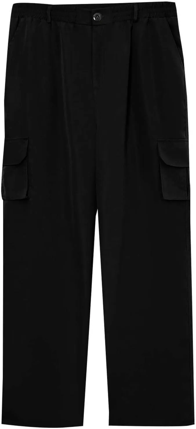 Tactical Pants for Men Slim Fit Ripstop Trousers Training Tapered Going Out Water Resistant Loose Carpenter Sweatpants