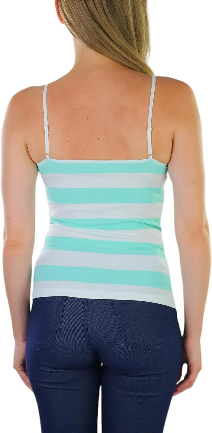 ToBeInStyle Women's Stretch Layering Scoop Neck Camisole Tanks & Camis