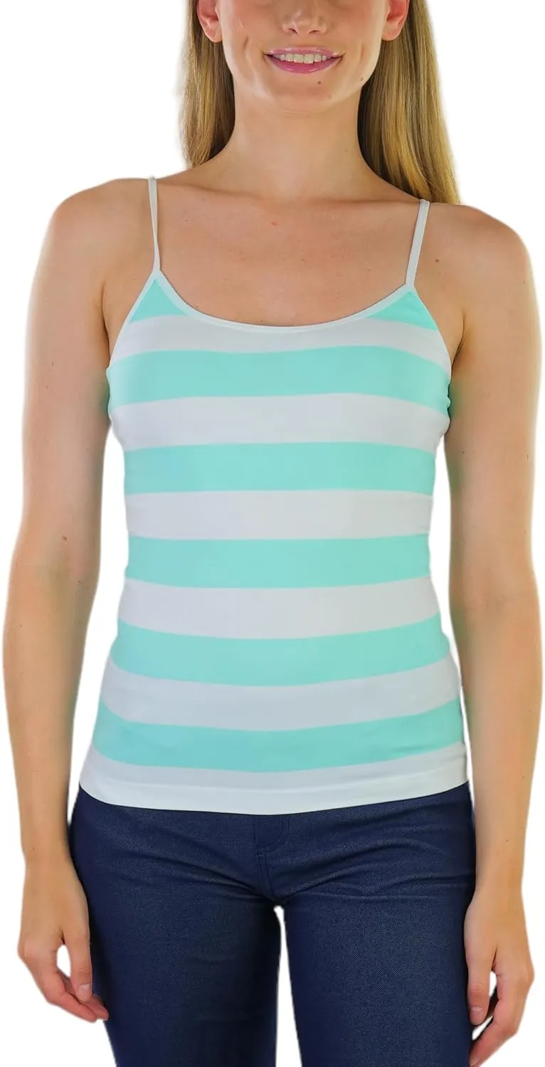 ToBeInStyle Women's Stretch Layering Scoop Neck Camisole Tanks & Camis